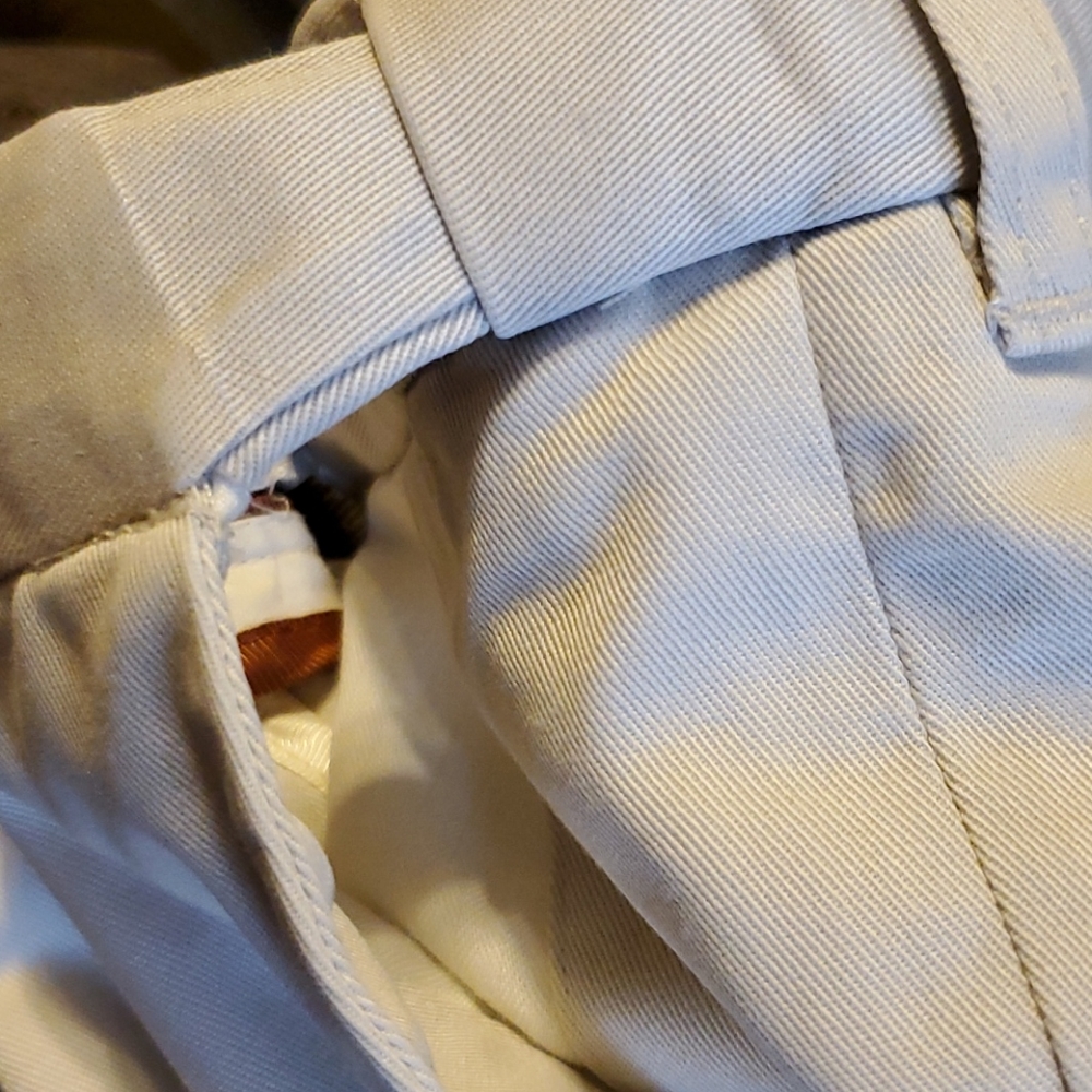 Haggar men's 100% cotton khakis 38X28 - Picture 8 of 10
